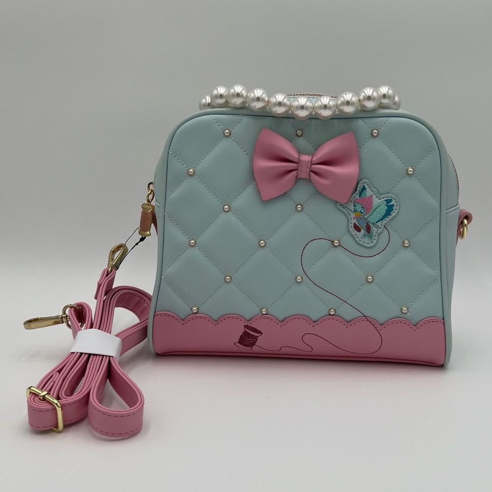 Loungefly Disney Cinderella Pearl Handbag 70th Anniversary  BoxLunch